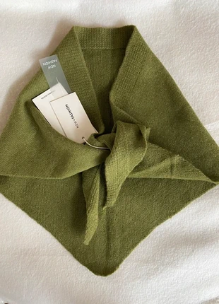 Groen gebreid punt sjaaltje, merk: Fashion, staat: Nieuw met prijskaartje, € 14,99, € 16,44 inclusief Kopersbescherming