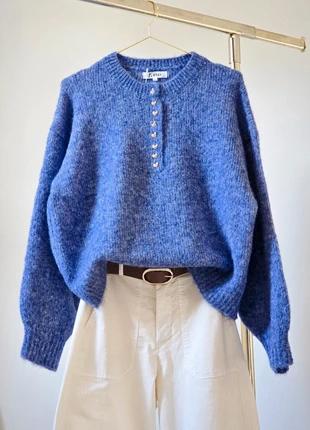 Pull bleu indigo TU, marke: Boutique Parrow, zustand: Sehr gut, größe: M / 38 / 10, 39,90 €, 42,60 € beinhaltet Vinted-Käuferschutz Pro