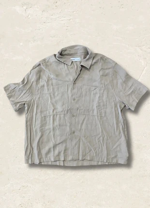 Chemise manche courte fluide - Bershka - Taille L - Coupe oversize, brand: Bershka, condition: Very good, size: L, €3.00, €3.85 includes Buyer Protection