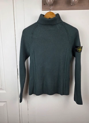 Pull col roulé Stone Island vert canard taille S, marca: Stone Island, estado: Muy bueno, tamaño: S, 119,00 €, 125,65 € Protección al comprador Pro incluida