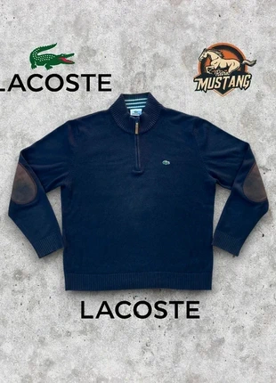 Lacoste Y2K Wool Zip-Up High Neck Sweater – Vintage Street Classic, marque: Lacoste, état: Très bon état, taille: L, 44,99 €, 47,94 € Protection acheteurs incluse