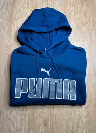 Puma Hoodie Blu Logo Frontale taglia S, marke: Puma, zustand: Sehr gut, größe: S / 36 / 8, 13,90 €, 15,30 € inklusive Vinted-Käuferschutz