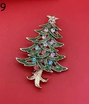 🎄 Broche Sapin de Noël verte – Élégante et festive 🎁, état: Neuf sans étiquette, 6,99 €, 8,04 € Protection acheteurs (Pro) incluse