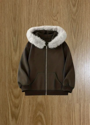 Veste avec fourrure taille S y2k, marque: Japan Style, état: Très bon état, taille: S, 33,99 €, 36,39 € Protection acheteurs incluse