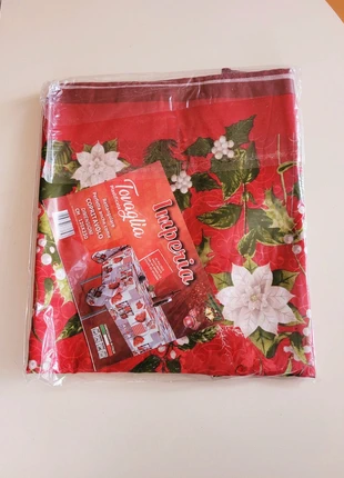 Tovaglia natalizia/Nappe de table de Noël/Christmas tablecloth/Tischdecke, brand: Christmas, condizioni: Nuovo con cartellino, €11.00, €12.25 include la Protezione acquisti