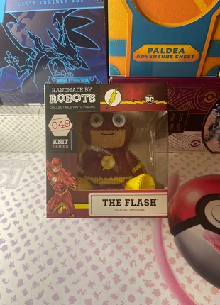 The Flash DC Knit Series 49, merk: handmade by robots, staat: Nieuw zonder prijskaartje, maat: Prematuur, tot 44 cm, € 15,00, € 16,45 inclusief Kopersbescherming