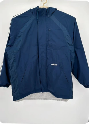 Veste imperméable Adidas Bleu Marine Homme taille L SKU384, marque: adidas, état: Bon état, taille: L, 20,00 €, 21,70 € Protection acheteurs (Pro) incluse