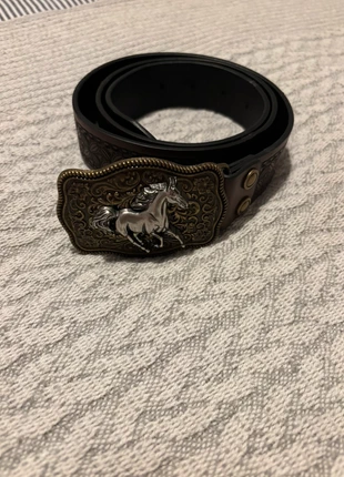Cowboy belt with horse, brand: Country, condition: Very good, size: Adjustable, £4.00, £4.90 includes Buyer Protection