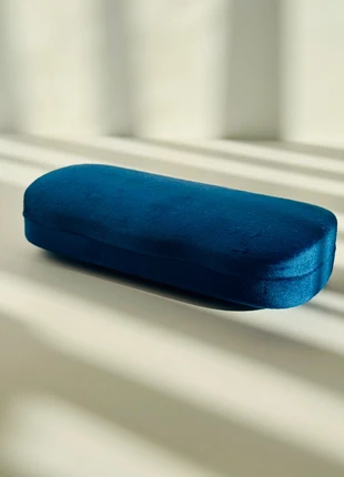 Plush Navy Eyeglass Case – Soft Touch Finish, brand: NO LABEL, condition: New without tags, £6.00, £7.00 includes Buyer Protection Pro