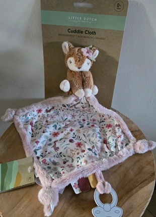 Knuffeldoekje - Fairy garden, merk: Little Dutch, staat: Nieuw met prijskaartje, maat: Tot 1 maand / 50 cm, € 10,95, € 12,20 inclusief Kopersbescherming Pro