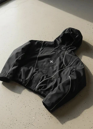 Veste Noire Oversize – Streetwear / Technique / Minimaliste / Unisexe, brand: Atelier Nova Rue, condition: Very good, size: M, €69.90, €74.10 includes Buyer Protection