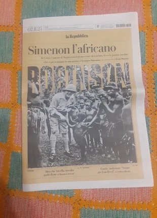Robinson, n. 465,Simenon l'africano,(con pagine inedite), estado: Nuevo con etiquetas, 3,00 €, 3,85 € Protección al comprador incluida