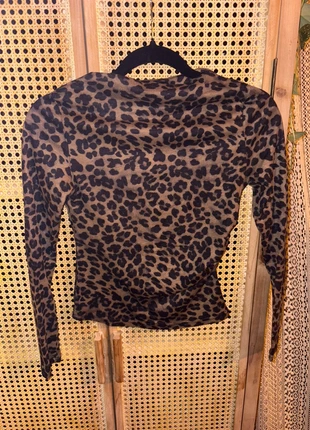 Top Léopard, marke: Retro & Icone, zustand: Sehr gut, größe: S / 36 / 8, 15,00 €, 16,45 € inklusive Vinted-Käuferschutz