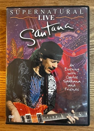 Santana live - super natural - an evening with Carlos Santana and friends, staat: Heel goed, € 2,00, € 2,80 inclusief Kopersbescherming