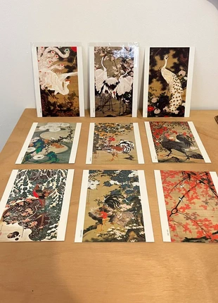 collection 9 cartes postales japonaises Jakuchu estampes Japon, marke: made in japan, zustand: Gut, 12,00 €, 13,30 € inklusive Vinted-Käuferschutz