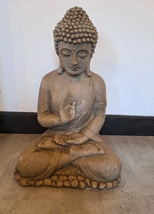 Bouddha assis sur galets, marca: Inconnu, estado: Muy bueno, 45,00 €, 47,95 € Protección al comprador incluida