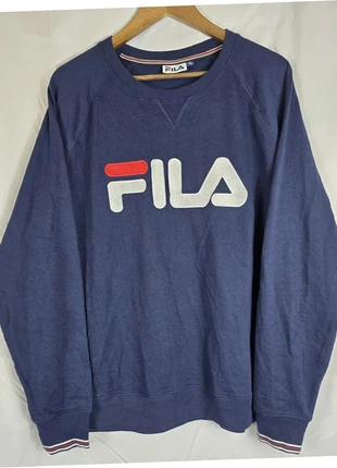 Sweat FILA bleu col rond, Taille XL , Très bon état, merk: FILA, staat: Heel goed, maat: XL, € 8,50, € 9,63 inclusief Kopersbescherming Pro