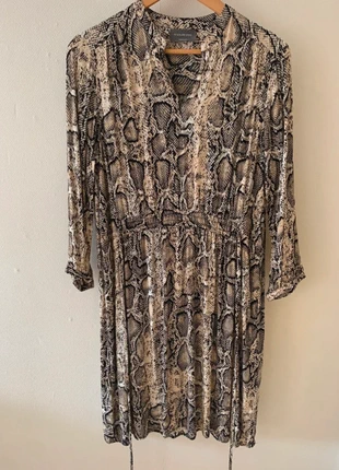 Jurk met slangen print, merk: Yessica, staat: Heel goed, maat: L / 40 / 12, € 7,50, € 8,58 inclusief Kopersbescherming