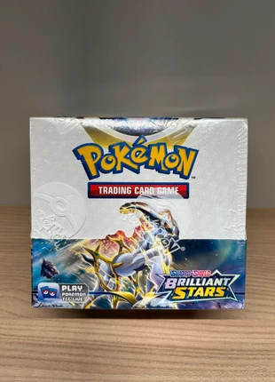 Pokemon Brilliant Stars Booster Box Sword Shield Sealed New No Charizard Arceus 151, merk: Pokémon, staat: Nieuw met prijskaartje, € 490,00, € 515,20 inclusief Kopersbescherming