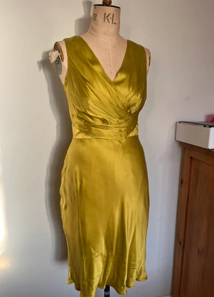 Damsel in a dress Lime green silk dress, brand: Damsel in a Dress, condition: Very good, size: S / UK 8-10, £13.00, £14.35 includes Buyer Protection