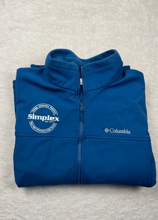 Veste polaire Full ZIP | Columbia | Homme | Taille XL | Bleu | Logo entreprise, brand: Columbia, condizioni: Ottime, taglia: XL, €30.00, €32.20 include la Protezione acquisti