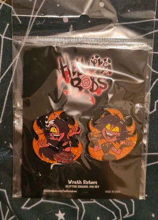 Helluva Boss Wrath sisters pin set, brand: Helluva Boss, condition: New without tags, £35.00, £37.45 includes Buyer Protection