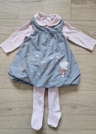 Ensemble robe bébé fille Plus collection 6 mois, marke: Plus COLLECTION, zustand: Gut, größe: 6-9 Monate / 68, 1,99 €, 2,79 € inklusive Vinted-Käuferschutz