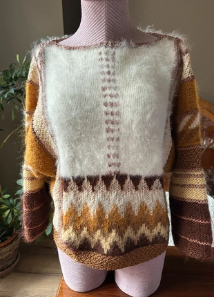 Pull vintage Anny Blatt – mohair & tons chauds, brand: Anny Blatt, condition: Very good, size: S / 36 / 8, €48.00, €51.10 includes Buyer Protection