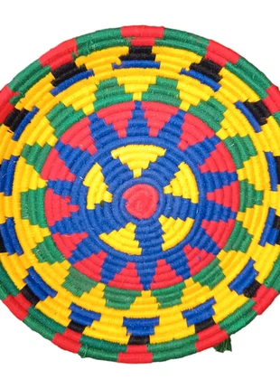 Plateau / Corbeille Murale Tressée en Sparte Fait Main (30 cm), brand: Fait Main, condizioni: Nuovo con cartellino, €25.00, €26.95 include la Protezione acquisti