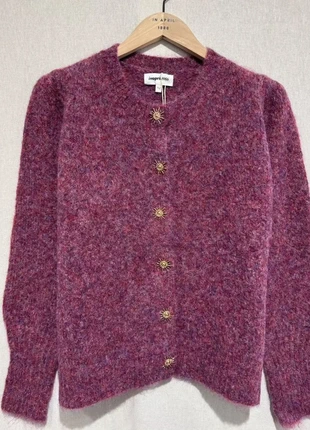 Elyana · Cardigan élégant et douillet bordeaux, marke: Boutique Parisienne, zustand: Sehr gut, größe: Einheitsgröße, 39,00 €, 41,65 € inklusive Vinted-Käuferschutz