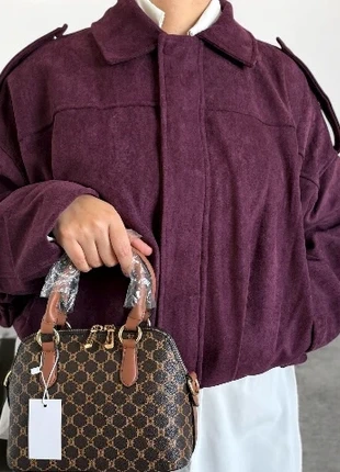 Veste oversize femme suédine prune bordeaux – look élégant et moderne, marke: Gold&silver.paris., zustand: Neu, mit Etikett, größe: M / 38 / 10, 49,99 €, 53,19 € inklusive Vinted-Käuferschutz