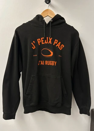 Sweat à capuche sport, marque: Just Hoods, état: Très bon état, taille: 14 ans / 164 cm, 12,00 €, 13,30 € Protection acheteurs incluse