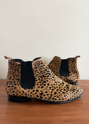 Chelsea bottines boots léopard Monoprix, marca: Monoprix, estado: Bueno, tamaño: 40, 14,00 €, 15,40 € Protección al comprador incluida