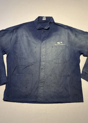 Vintage French Work Jacket Mens XL Blue Work Faded Chore Canvas Distressed, brand: Unbranded, condition: Good, size: XL, £35.00, £37.45 includes Buyer Protection
