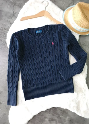 Kabeltrui POLO Ralph Lauren Maat 7/122, merk: Polo Ralph Lauren, staat: Heel goed, maat: 7 jaar / 122 cm, € 15,00, € 16,45 inclusief Kopersbescherming Pro