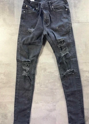Jeans Jack & Jones noir déchiré Y2K Vintage oversize taille 38FR W29, brand: Jack & Jones, condition: Very good, size: W29, €7.50, €8.58 includes Buyer Protection
