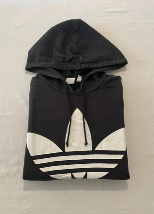 Sweat à capuche noir Adidas homme – taille 38, marque: adidas, état: Bon état, taille: M, 9,90 €, 11,10 € Protection acheteurs incluse