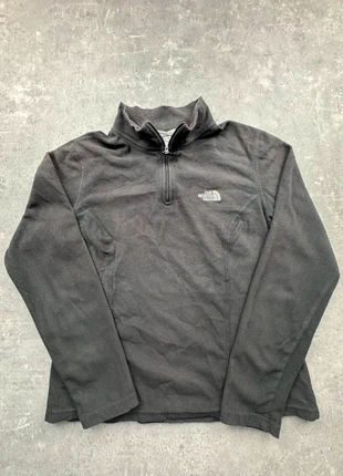 The North Face – Polaire noire zippée 1/4, taille M, très bon état, coupe femme #506, brand: The North Face, condition: Very good, size: M / 38 / 10, €25.00, €26.95 includes Buyer Protection