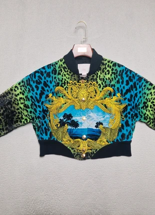 versace x h&m bomberjack maat 40 / L – limited edition 2011 baroque leopard archive, marque: Versace x H&M, état: Très bon état, taille: L / 40 / 12, 149,95 €, 158,15 € Protection acheteurs incluse