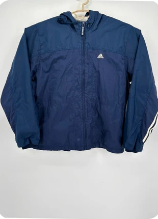 Veste imperméable Adidas Bleu Marine Homme taille XL SKU404, marque: adidas, état: Très bon état, taille: XL, 25,00 €, 26,95 € Protection acheteurs (Pro) incluse