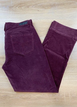Pantalon velours côtelé femme | Taille M | Calvin Klein | Straight | Taille basse | Violet |#110, marke: Calvin Klein, zustand: Sehr gut, größe: M / 38 / 10, 8,00 €, 9,10 € inklusive Vinted-Käuferschutz