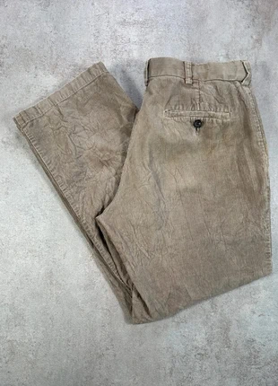 Pantalon Vintage En Velours Côtelé / Corduroy haggar taupe corduroy ample taille 34X30, brand: Vintage Dressing, condizioni: Ottime, taglia: IT 44 | W34, €8.00, €9.10 include la Protezione acquisti Pro