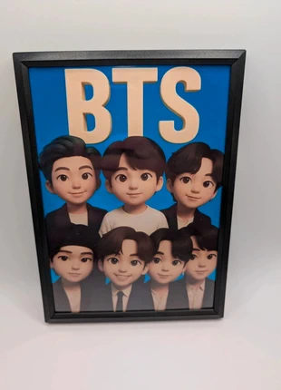 BTS - Ingelijste Poster, merk: BTS, staat: Heel goed, € 9,99, € 11,19 inclusief Kopersbescherming Pro