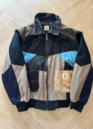 Carhartt WIP Patchwork Work Jacket – Rare Multicolor Canvas, marque: Carhartt, état: Très bon état, taille: M, 55,00 €, 58,45 € Protection acheteurs incluse