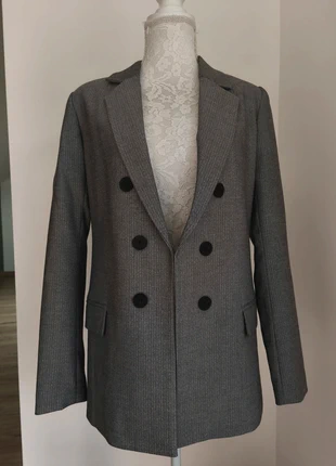 Blazer gris GDM, marke: Grain de Malice, zustand: Gut, größe: S / 36 / 8, 10,00 €, 11,20 € inklusive Vinted-Käuferschutz