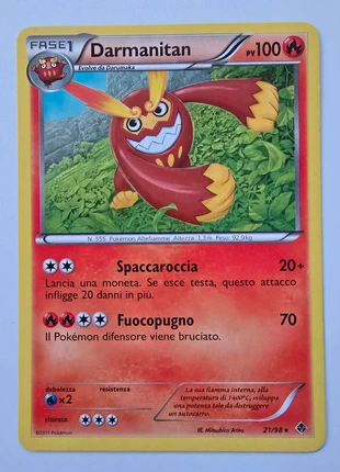 🇮🇹 Darmanitan (Darumacho) ~ NB ~ Pouvoirs Émergents, marke: Pokémon, zustand: Sehr gut, 1,00 €, 1,75 € inklusive Vinted-Käuferschutz