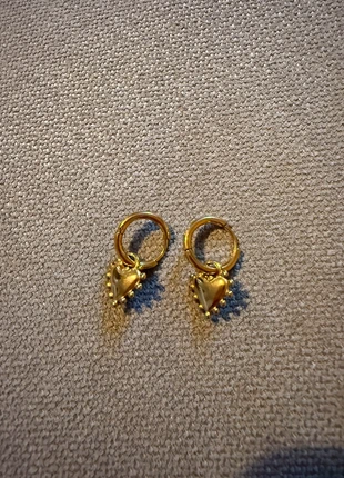 Petites créoles cœur victorien en acier inoxydable, marque: Vintage Chic, état: Neuf sans étiquette, 5,00 €, 5,95 € Protection acheteurs incluse