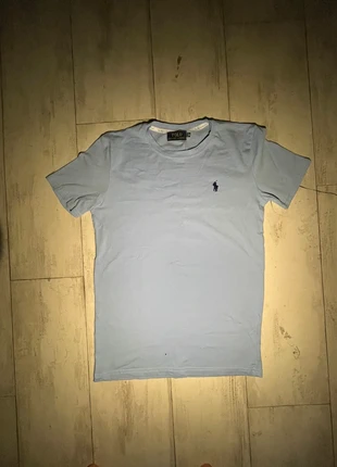 T-shirt Ralph Lauren bleu, brand: Ralph Lauren, condition: Very good, size: S, €10.00, €11.20 includes Buyer Protection