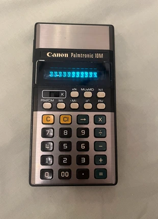 Canon Palmtronic 10m calculator, brand: Canon, condition: Very good, £10.00, £11.20 includes Buyer Protection