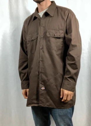 Chemise Dickies Marron Workwear manches longues taille XL, marke: Dickies, zustand: Gut, größe: XL, 13,99 €, 15,39 € beinhaltet Vinted-Käuferschutz Pro